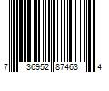 Barcode Image for UPC code 736952874634