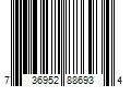 Barcode Image for UPC code 736952886934