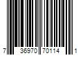 Barcode Image for UPC code 736970701141