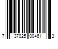 Barcode Image for UPC code 737025004613