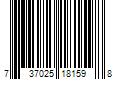 Barcode Image for UPC code 737025181598