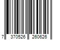 Barcode Image for UPC code 7370526260626