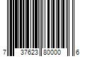 Barcode Image for UPC code 737623800006