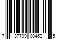 Barcode Image for UPC code 737709004625