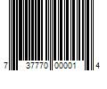 Barcode Image for UPC code 737770000014