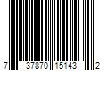 Barcode Image for UPC code 737870151432