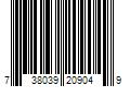 Barcode Image for UPC code 738039209049