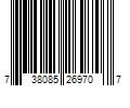 Barcode Image for UPC code 738085269707