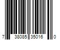 Barcode Image for UPC code 738085350160