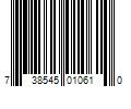 Barcode Image for UPC code 738545010610