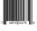 Barcode Image for UPC code 738678002759