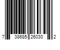 Barcode Image for UPC code 738685260302