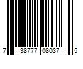 Barcode Image for UPC code 738777080375