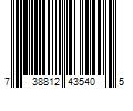 Barcode Image for UPC code 738812435405