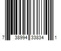 Barcode Image for UPC code 738994338341. Product Name: Men's HanesÂ® ComfortWash Garment-Dyed Pocket Pajama Tee, Size: Medium, Summer  Blue