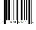 Barcode Image for UPC code 738994656674