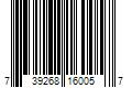 Barcode Image for UPC code 739268160057