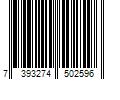 Barcode Image for UPC code 7393274502596