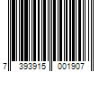 Barcode Image for UPC code 7393915001907