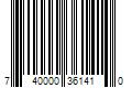 Barcode Image for UPC code 740000361410