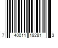 Barcode Image for UPC code 740011182813