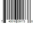 Barcode Image for UPC code 740016091738