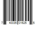 Barcode Image for UPC code 740035016255