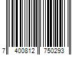 Barcode Image for UPC code 7400812750293