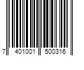 Barcode Image for UPC code 7401001500316