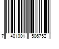 Barcode Image for UPC code 7401001506752