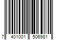 Barcode Image for UPC code 7401001506981