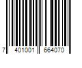 Barcode Image for UPC code 7401001664070