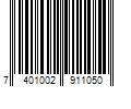 Barcode Image for UPC code 7401002911050