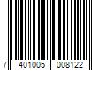 Barcode Image for UPC code 7401005008122