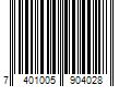 Barcode Image for UPC code 7401005904028