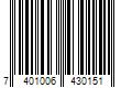 Barcode Image for UPC code 7401006430151