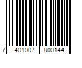 Barcode Image for UPC code 7401007800144