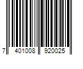 Barcode Image for UPC code 7401008920025