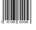 Barcode Image for UPC code 7401065800056