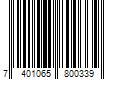 Barcode Image for UPC code 7401065800339