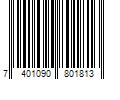 Barcode Image for UPC code 7401090801813