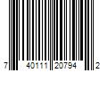 Barcode Image for UPC code 740111207942