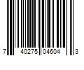 Barcode Image for UPC code 740275046043