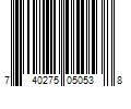 Barcode Image for UPC code 740275050538