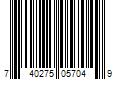 Barcode Image for UPC code 740275057049