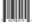 Barcode Image for UPC code 740275301791