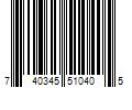 Barcode Image for UPC code 740345510405