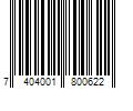 Barcode Image for UPC code 7404001800622