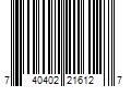 Barcode Image for UPC code 740402216127