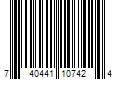 Barcode Image for UPC code 740441107424